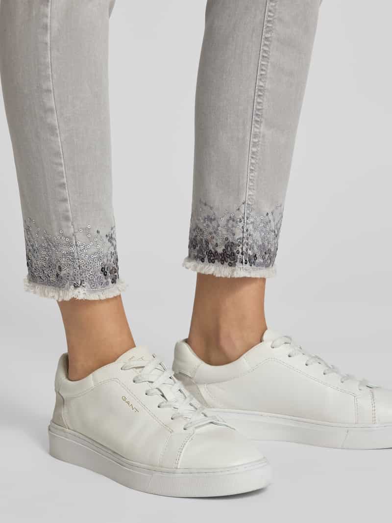 Angels Slim fit jeans met verkort model 'ORNELLA'