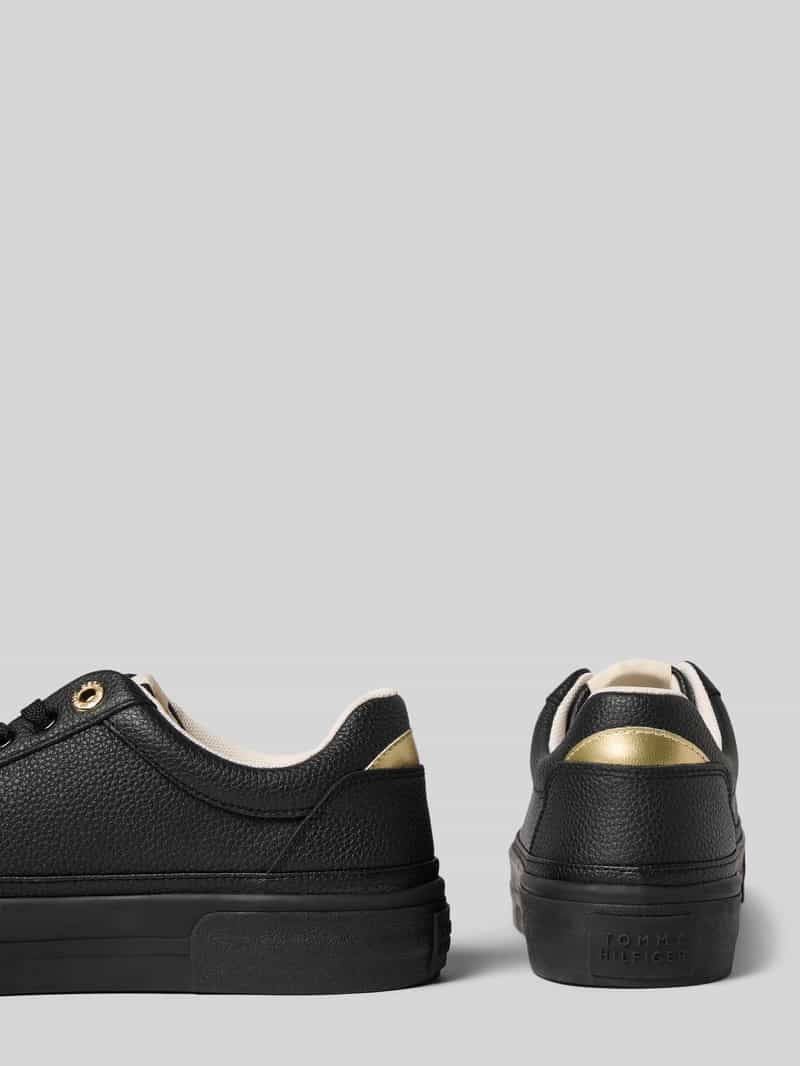 Tommy Hilfiger Lage sneakers van echt runderleer