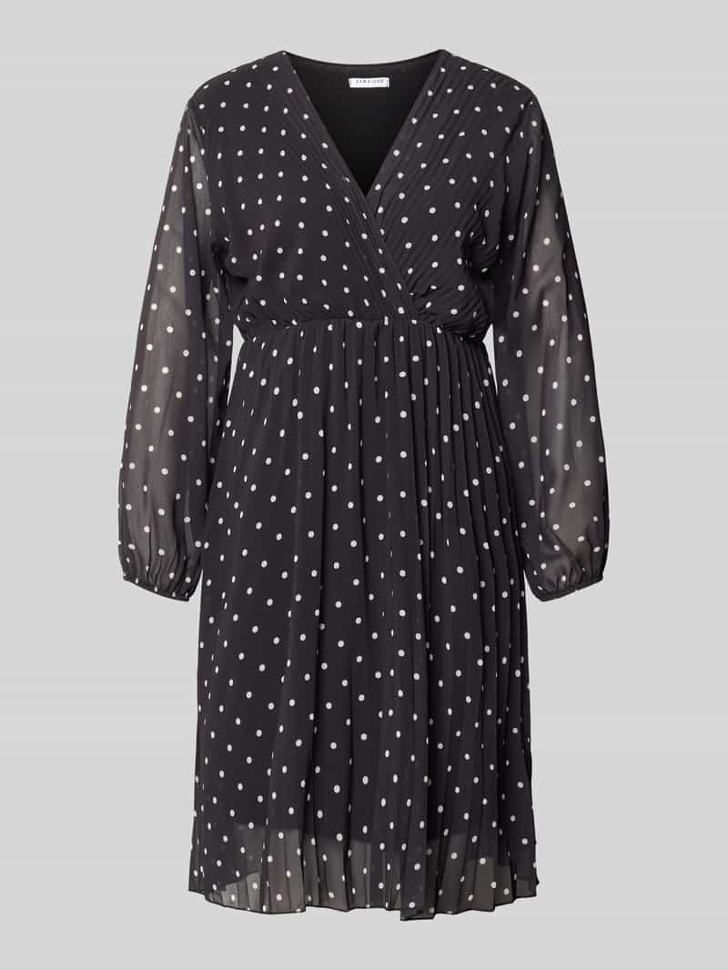 ZABAIONE Getailleerde blousejurk met all-over motief model 'Im44si'