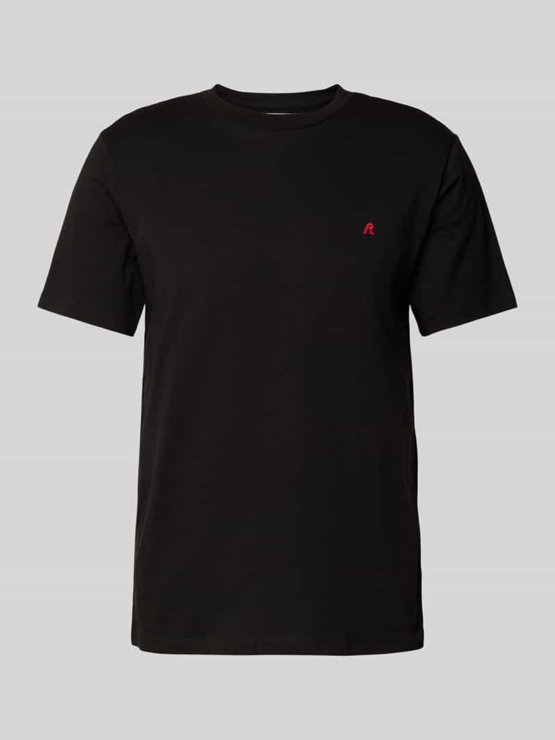 Replay T-shirt met logostitching
