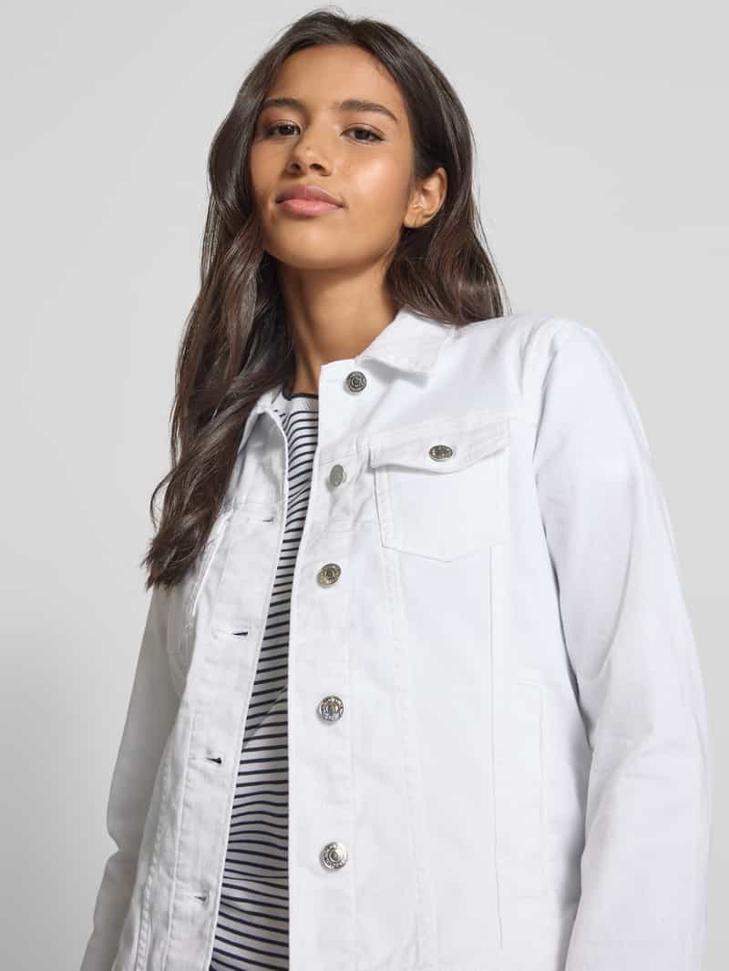 Tom Tailor Regular fit jeansjack van katoenmix
