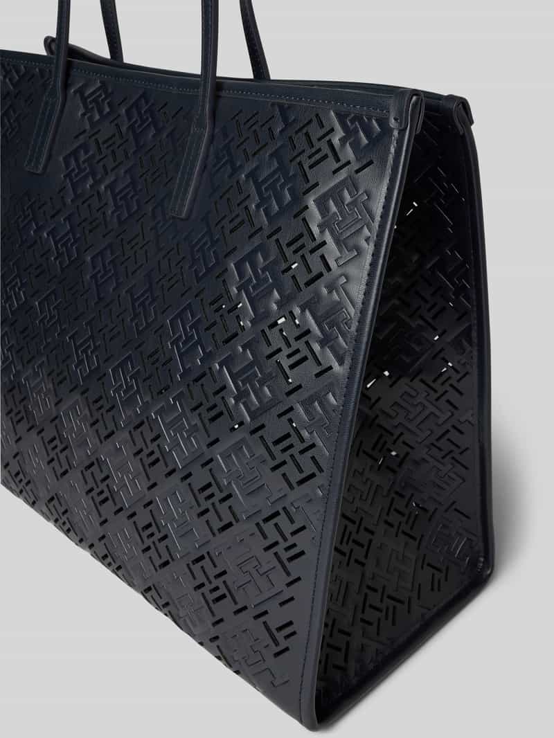 Tommy Hilfiger Tote bag met gestanst monogrammotief