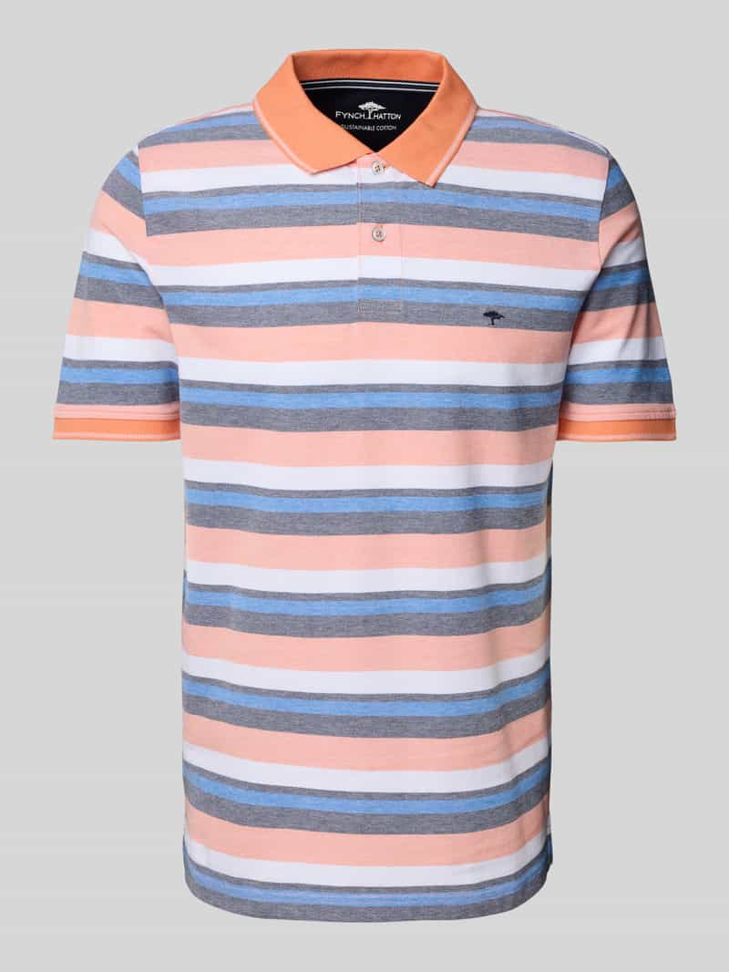 Regular fit poloshirt met logostitching