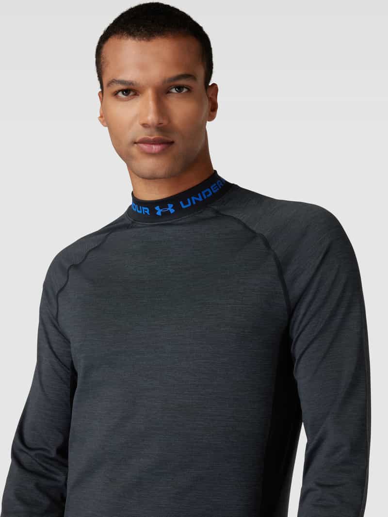 Under Armour Shirt met lange mouwen en opstaande kraag