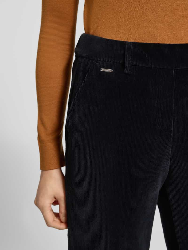 BRAX Corduroy broek met elastische band en steekzakken model 'MAINE'