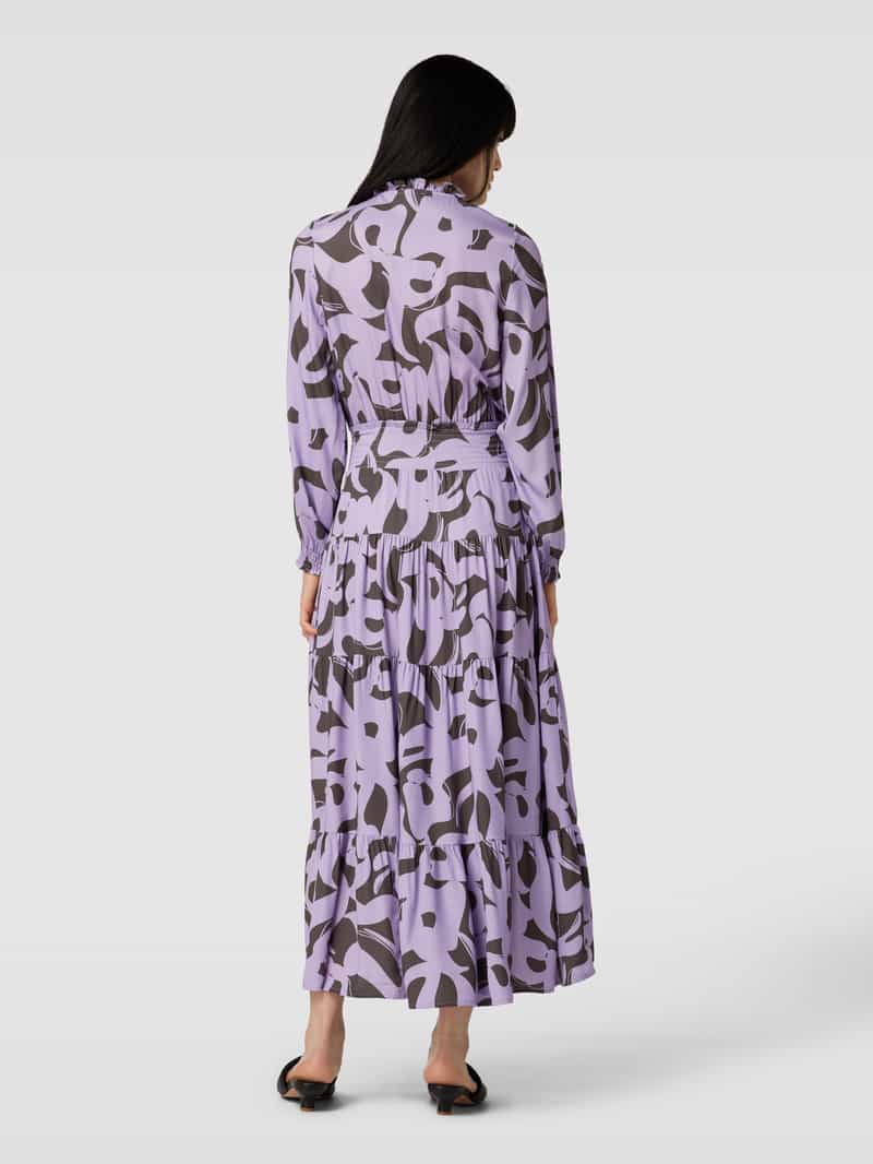 Maxi-jurk met all-over motief, model 'Elli' Better Rich