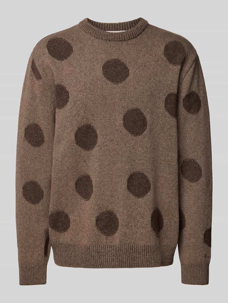 Forét Gebreide pullover met ronde hals model 'CIRCLE'