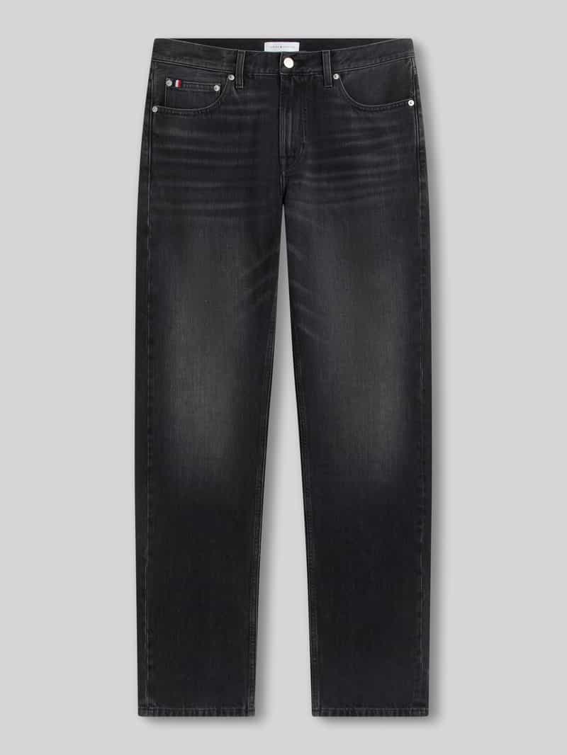 straight fit jeans van puur katoen model 'DOVER'