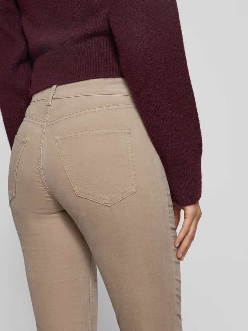 Marc O'Polo Slim fit stoffen broek van katoenmix model 'ALKEA'