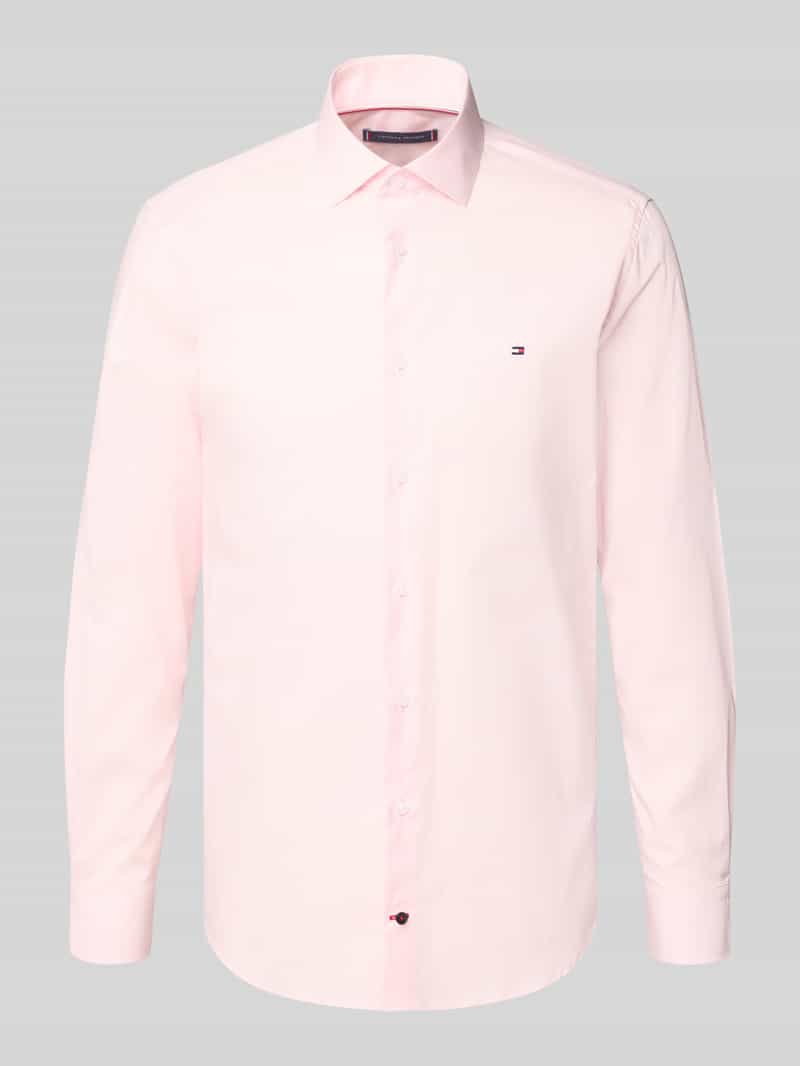 Tommy Hilfiger Tailored Slim fit zakelijk overhemd met kentkraag