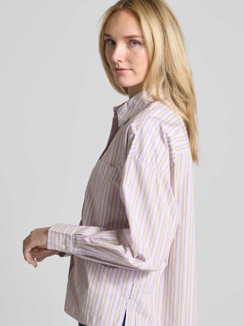 Marc O'Polo DENIM Regular fit overhemdblouse met borstzak