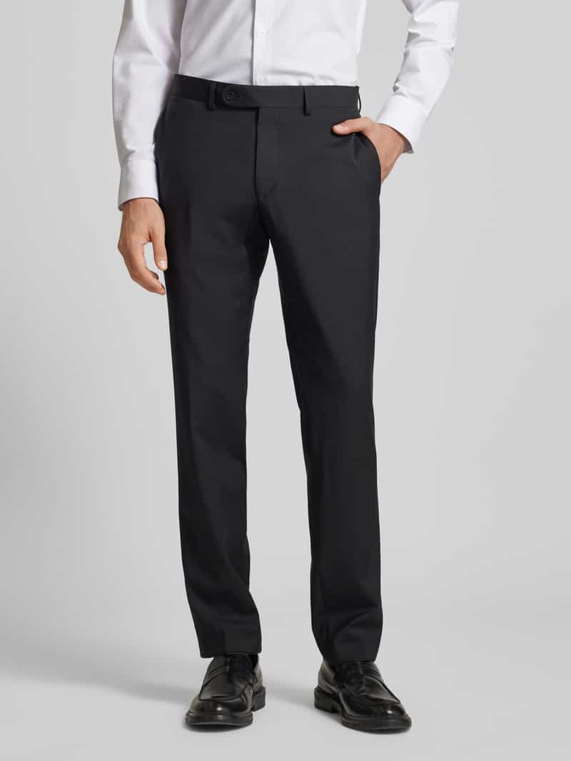 Slim fit pantalon met steekzakken Roy Robson