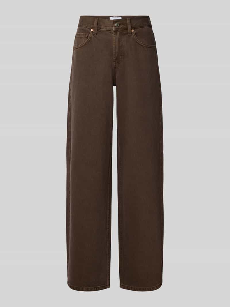 Wide leg jeans in 5-pocketmodel