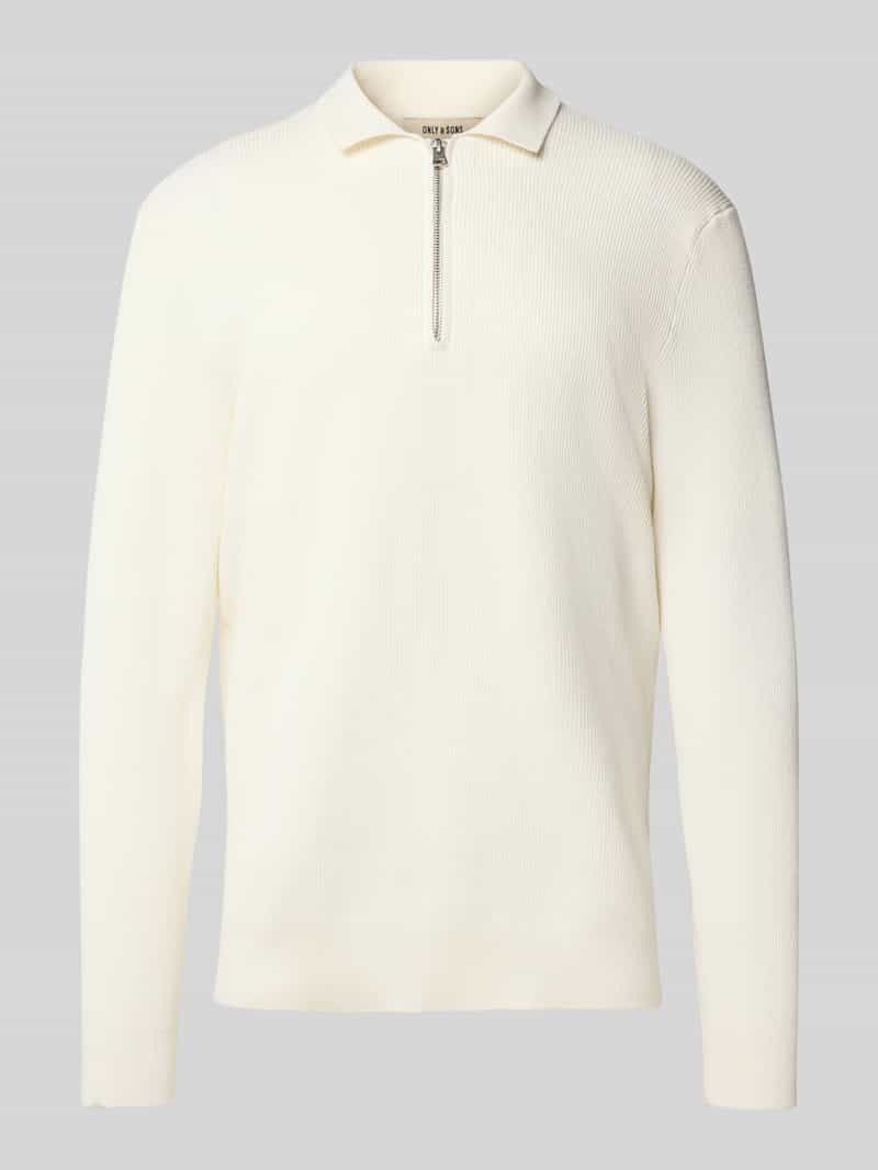 Only & Sons Regular fit gebreide pullover van katoenmix model 'PHIL'