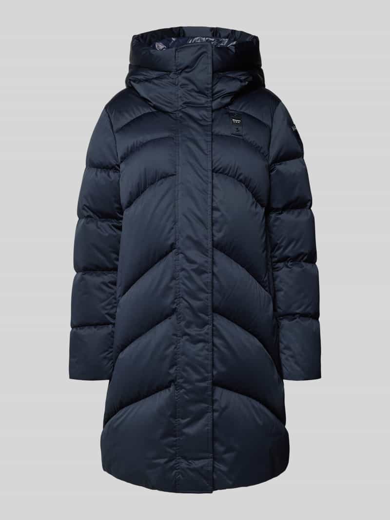 Blauer USA Gewatteerde lange jas met capuchon model 'OPERA'
