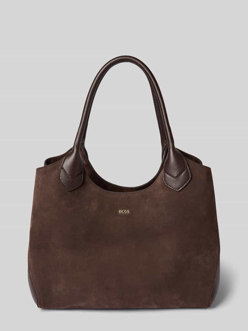 Boss Shopper van rundersuède