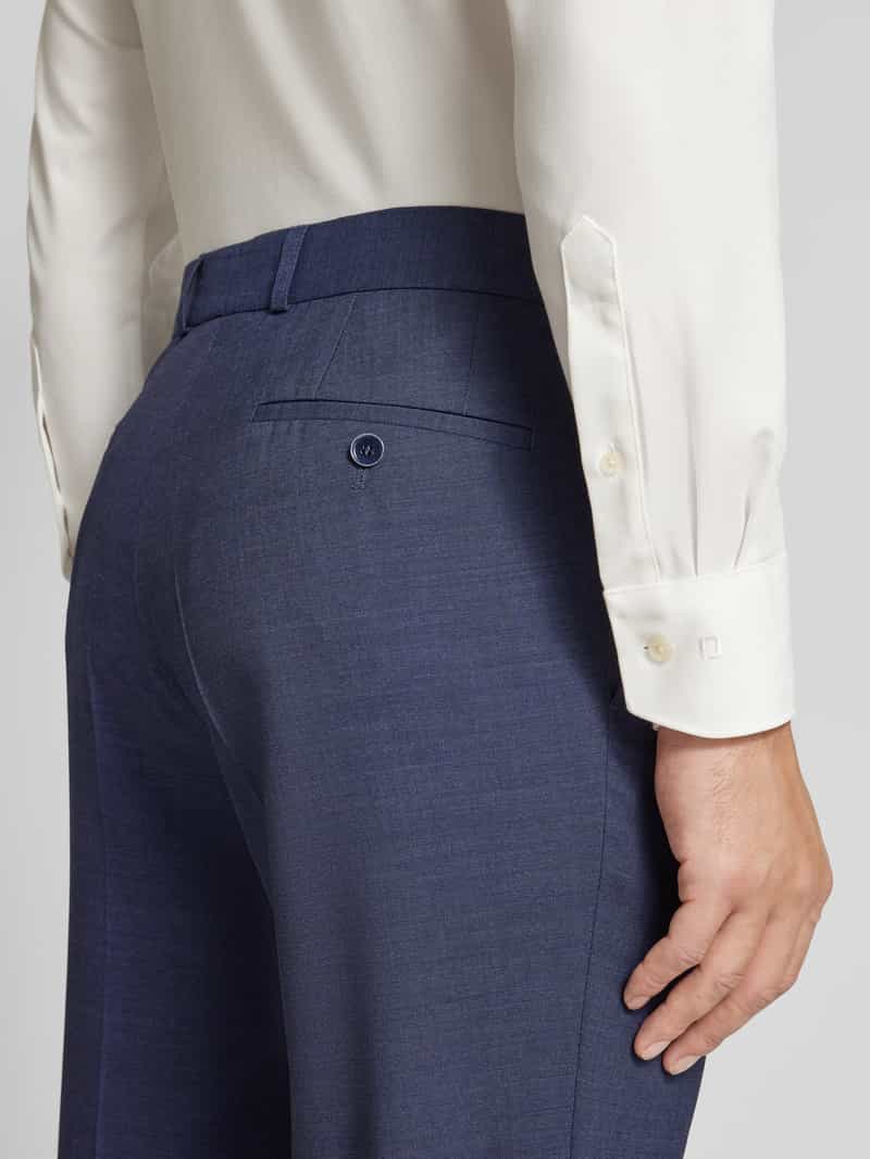 carl gross Regular fit pantalon met persplooien model 'Sendrik'