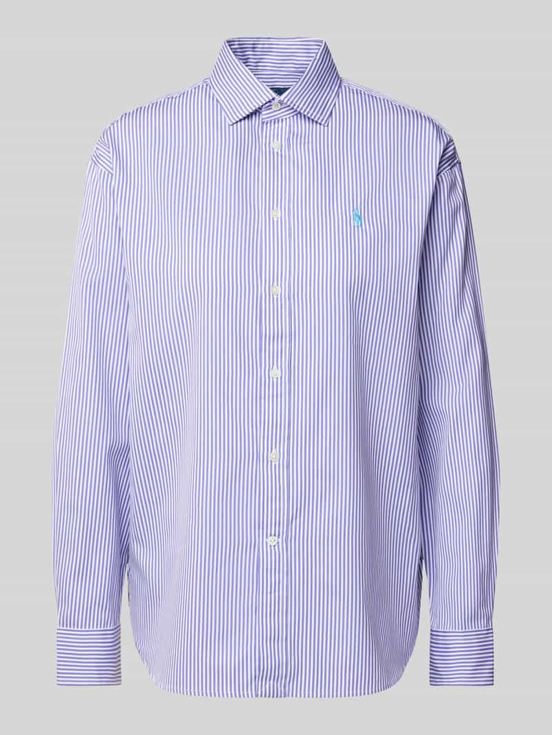 Polo Ralph Lauren Relaxed fit overhemdblouse met logostitching