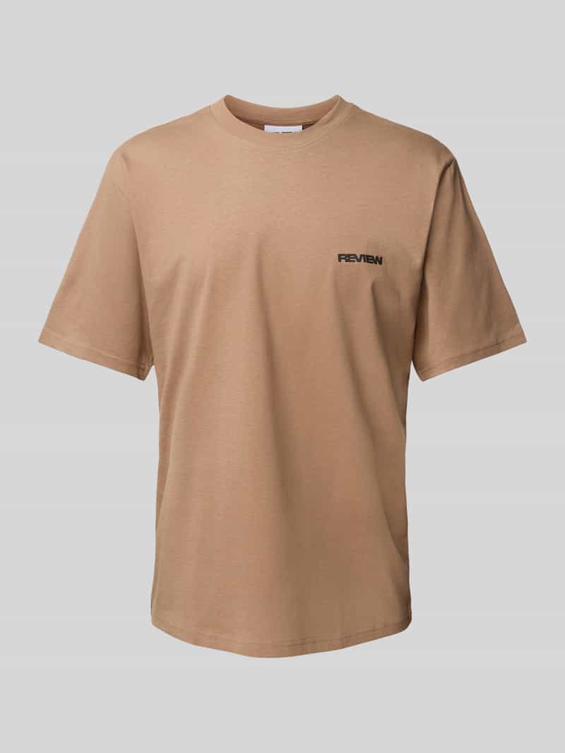 T-shirt met ronde hals