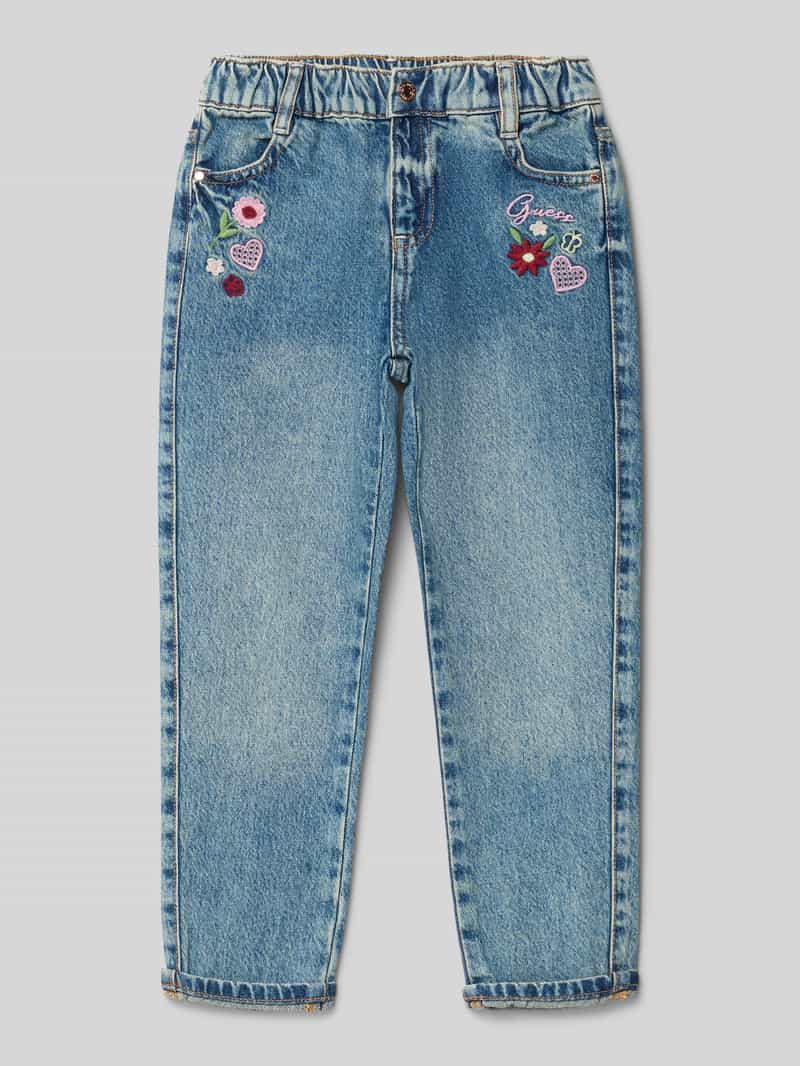 Guess Mom fit jeans met steekzakken