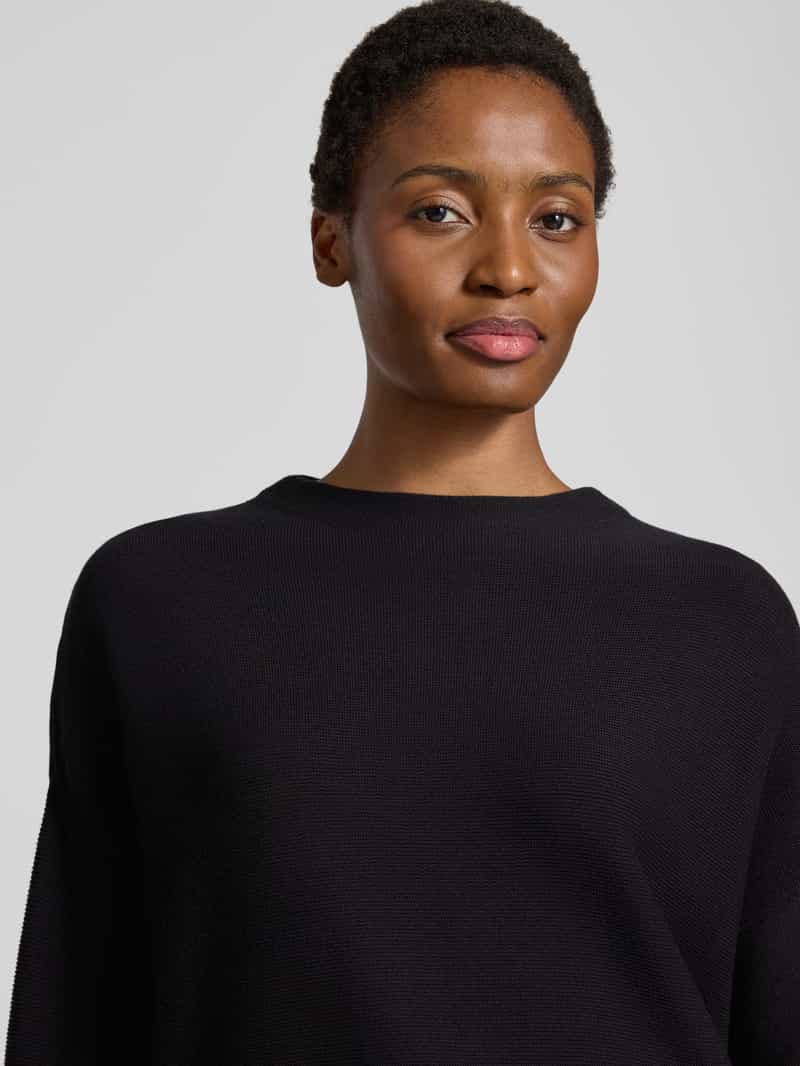 ARMEDANGELS Loose fit pullover van pure katoen model 'MERINAA' zwart, foto 4