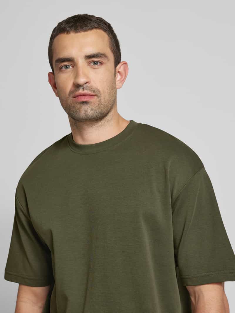 Selected Homme Relaxed fit T-shirt met ronde hals model 'OSCAR'