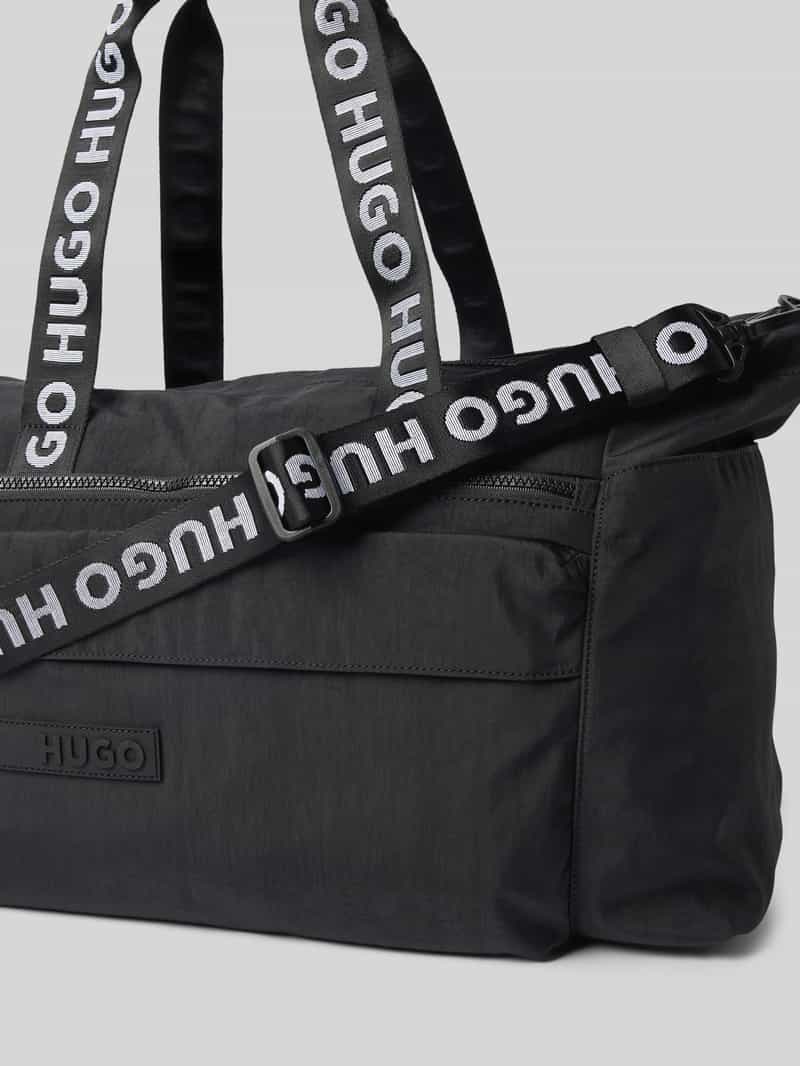HUGO Weekender met labelbadge model 'Colyns_Holdall'
