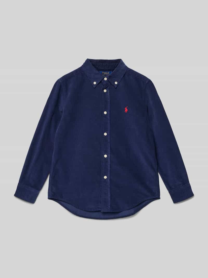 Polo Ralph Lauren Kids Regular fit vrijetijdsoverhemd met logostitching