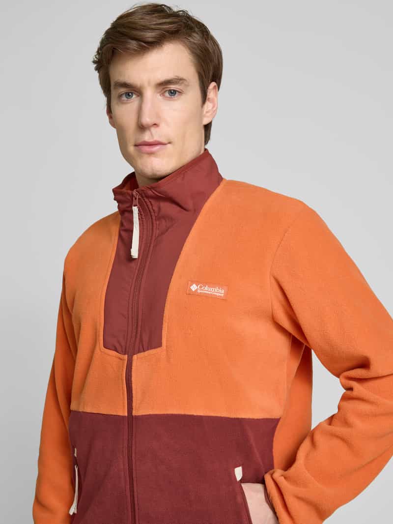 Columbia Fleecepullover met labelpatch model 'SEQUOIA'