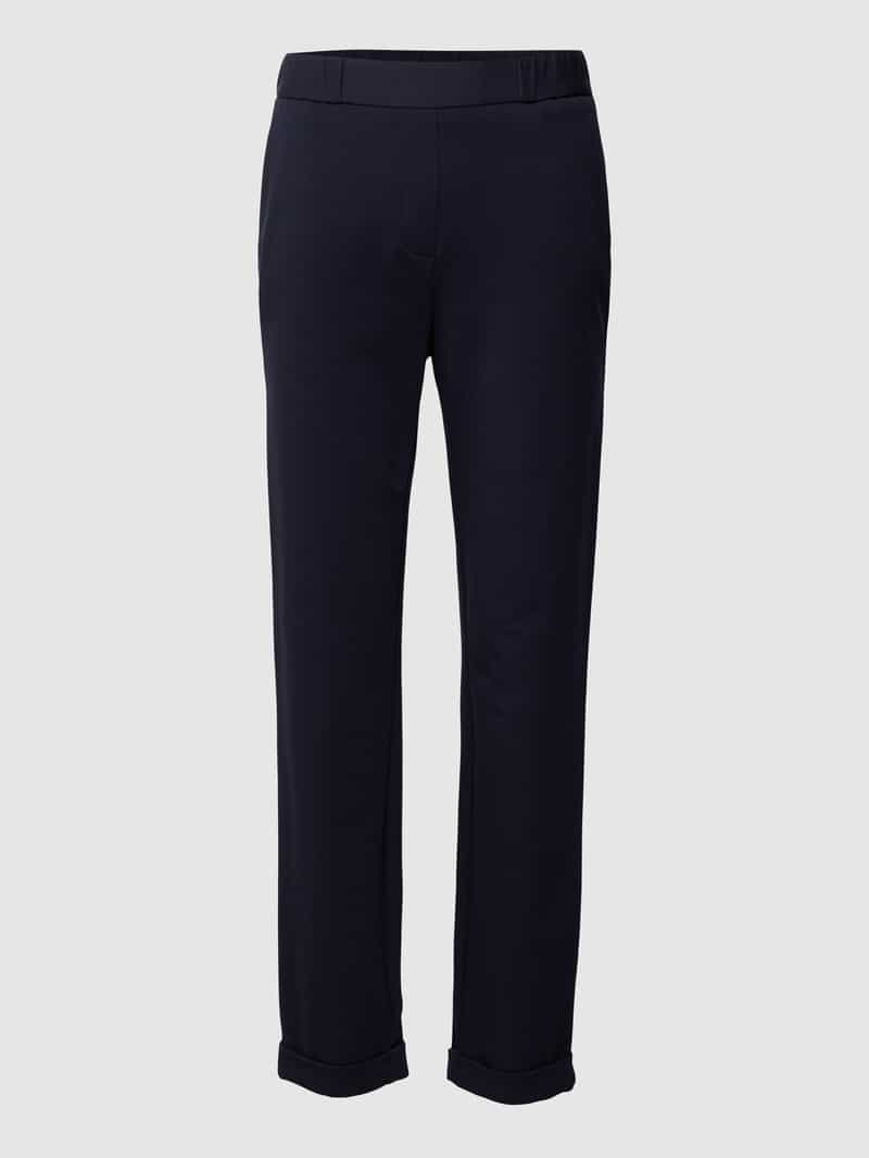 Christian Berg Woman Selection Relaxed fit stoffen broek met elastische band