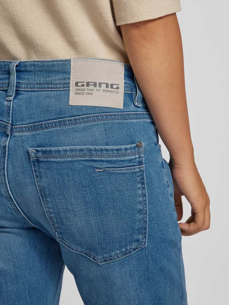 Gang Boyfriend jeans met labeldetail model 'NICA'