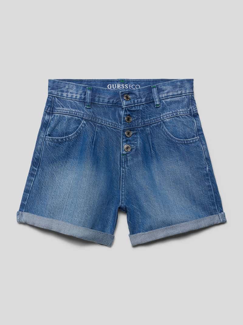 Guess Korte jeans met vaste omslag aan de pijpen model 'TENCEL'