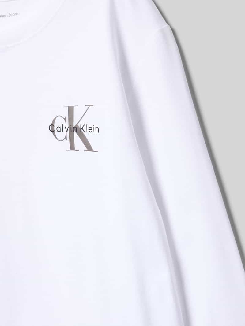 Calvin Klein Jeans Longsleeve met logoprint