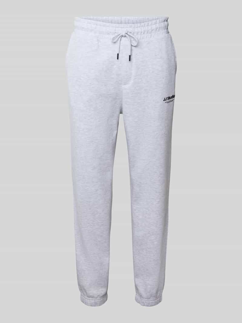 jack & jones Regular fit sweatpants met elastische band model 'KANE'