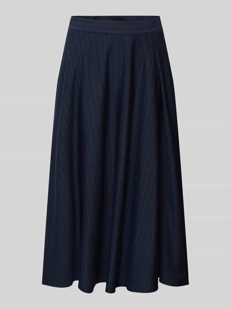 MM Uitlopende maxirok van pure viscose model 'PELOTA'