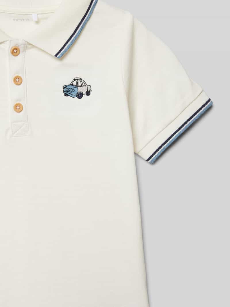 name it Poloshirt met ribboorden model 'NMMDAKAN'