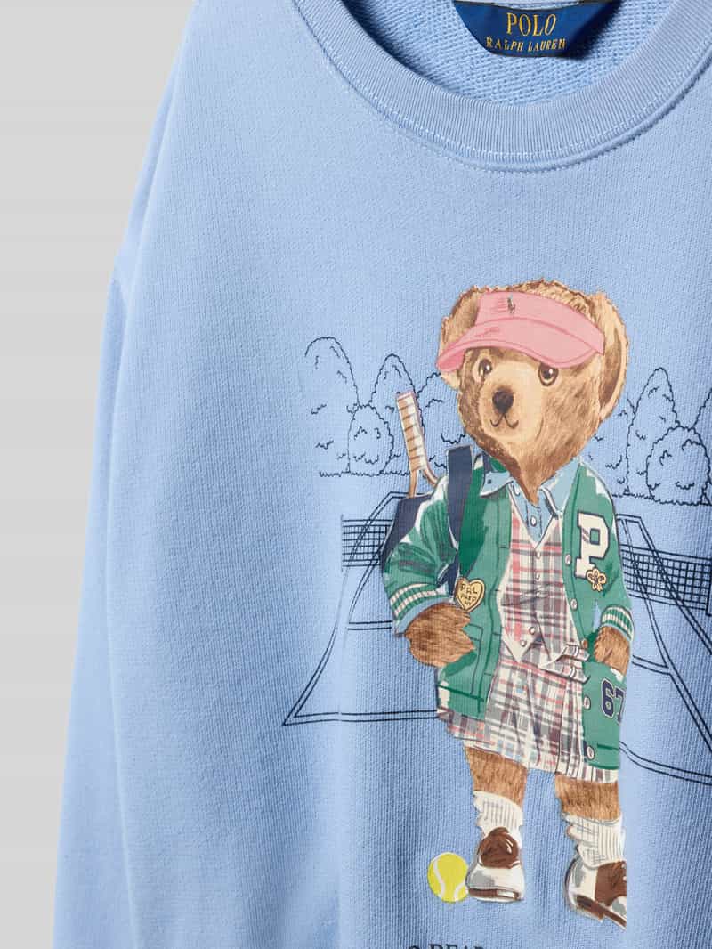 Polo Ralph Lauren Teens Sweatshirt met label- en motiefprint
