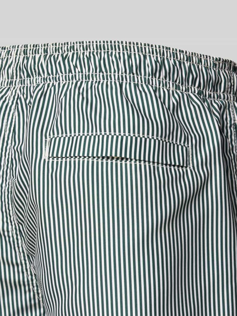 Shiwi Regular fit zwembroek met labelpatch model 'Mike'