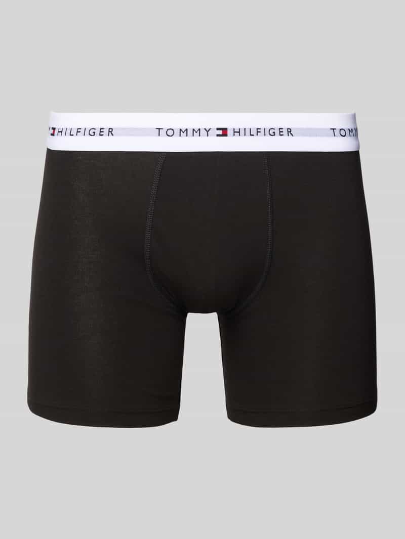 Tommy Hilfiger Boxershort met elastische band in een set van 3 stuks