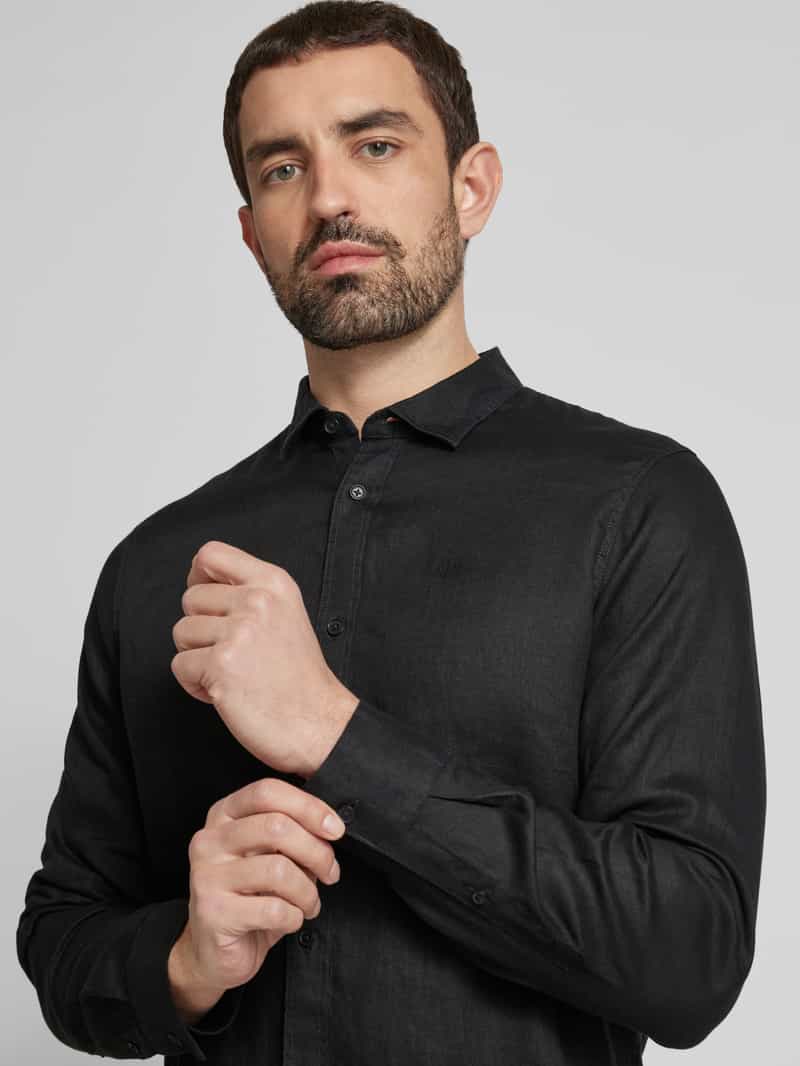 Armani Exchange Vrijetijdsoverhemd met knoopsluiting
