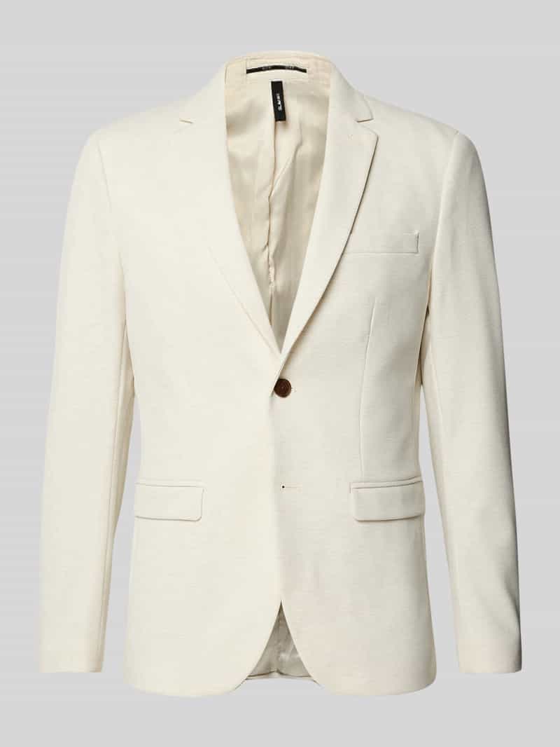 Selected Homme 2-knoops colbert met reverskraag model 'SLIMAITOR'