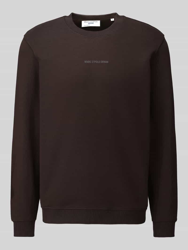 regular fit sweatshirt van puur katoen