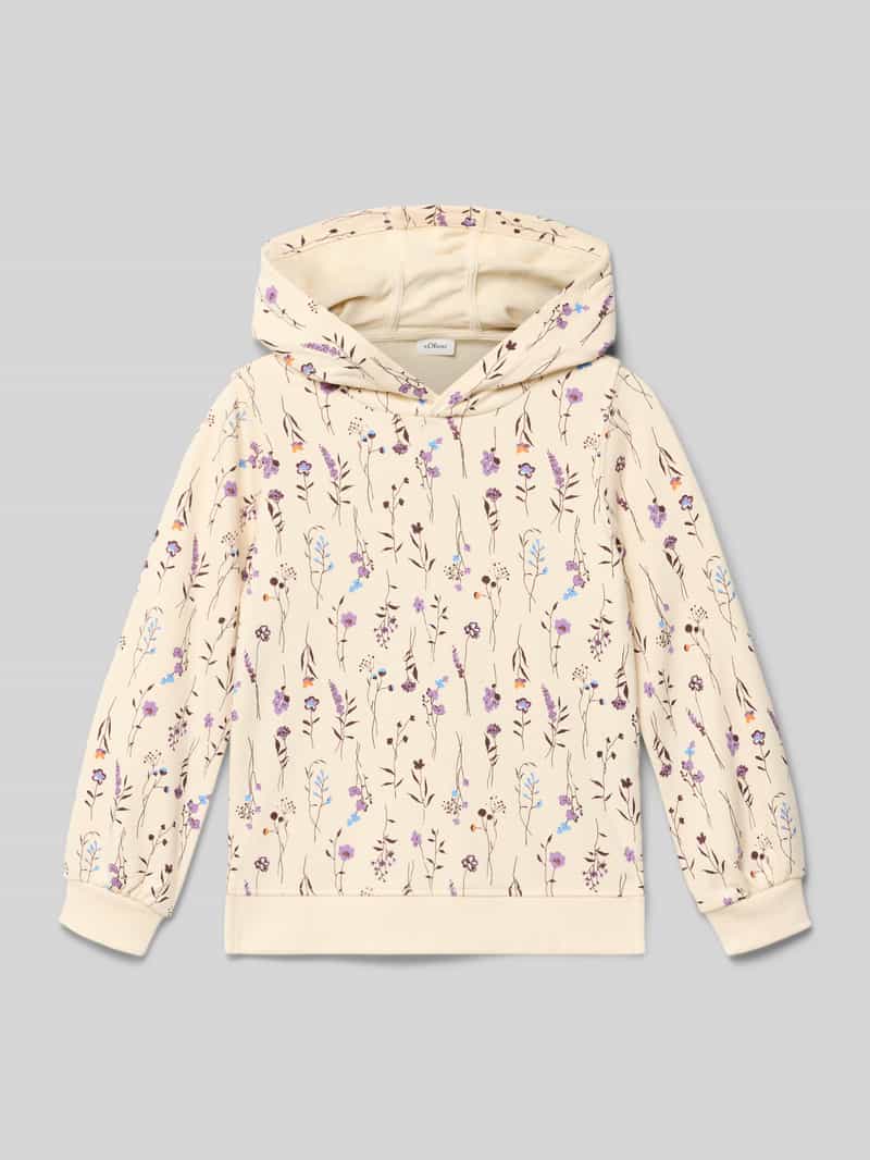s.Oliver RED LABEL Regular fit hoodie van katoenmix