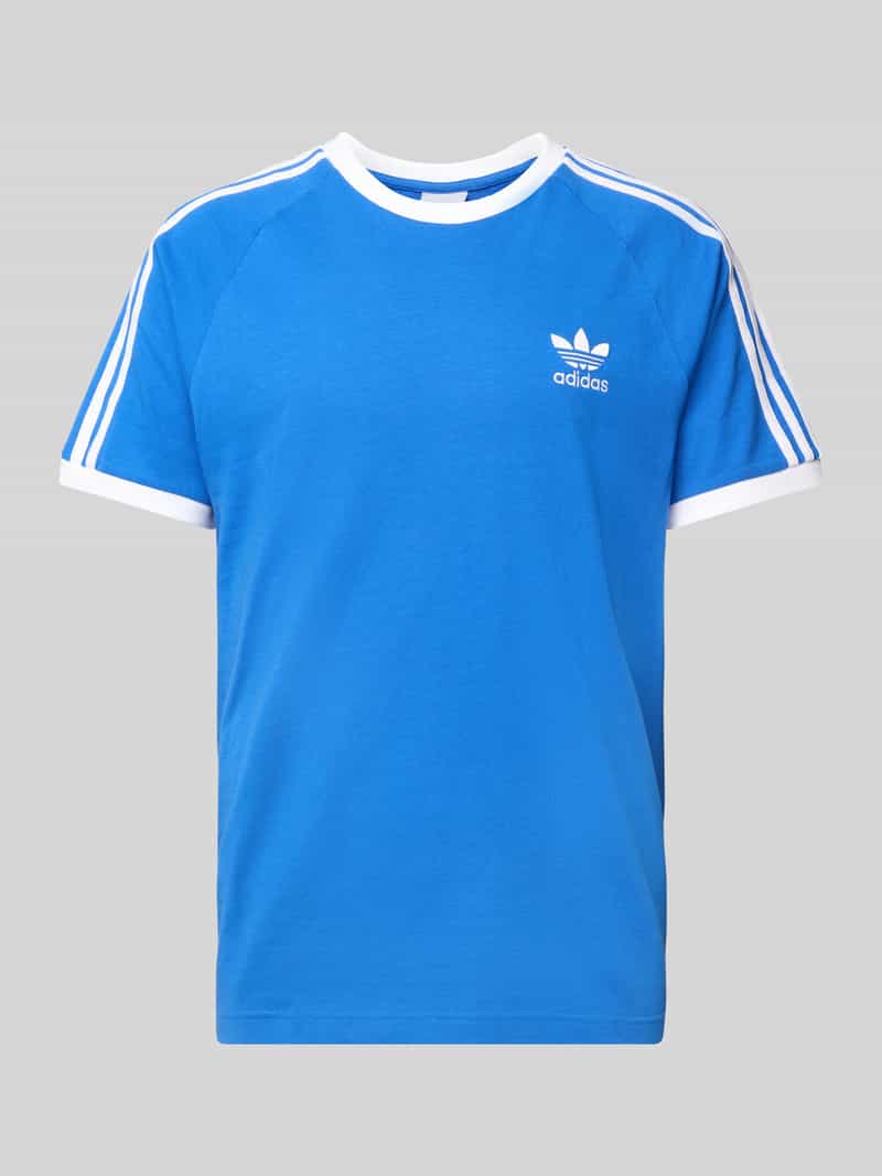 adidas Originals T-shirt met labelstitching model '3-STRIPES'