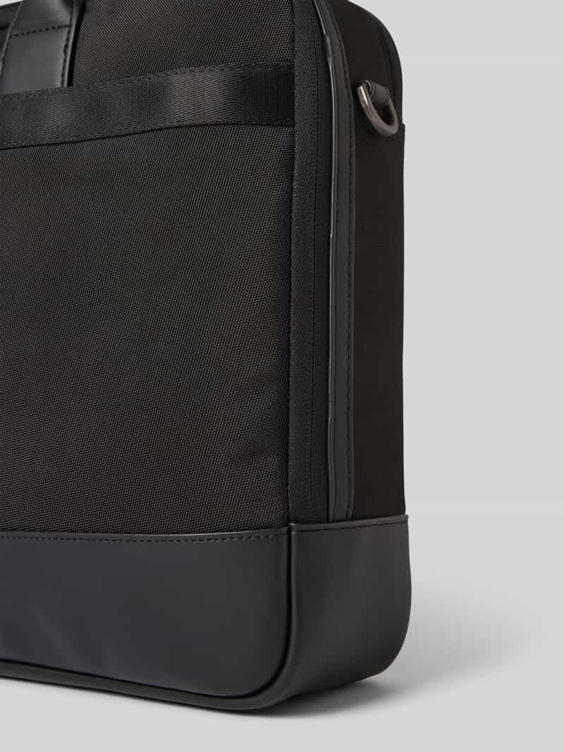 Tommy Hilfiger Laptoptas met logostructuur