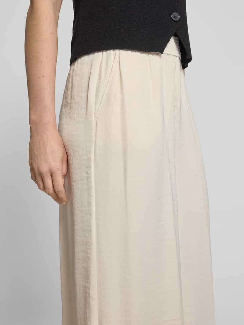 comma Stoffen broek met elastische band