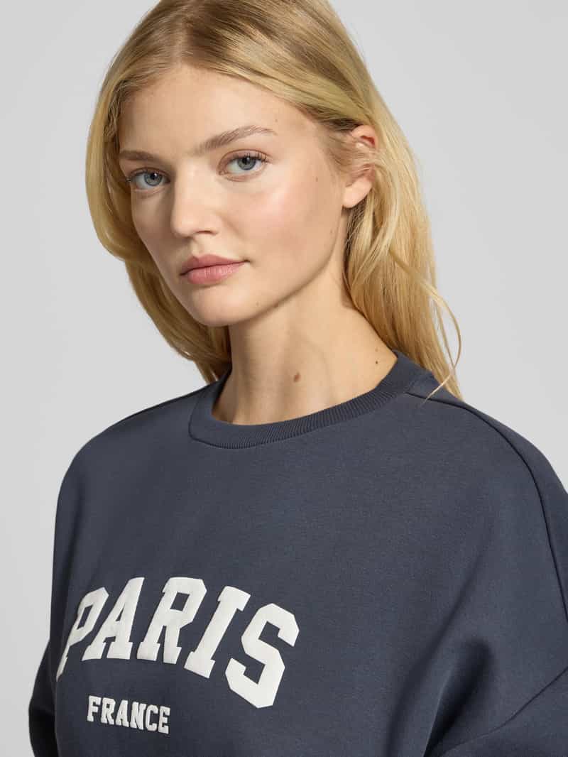 Only Loose fit sweatshirt van katoenmix model 'SWEAT'