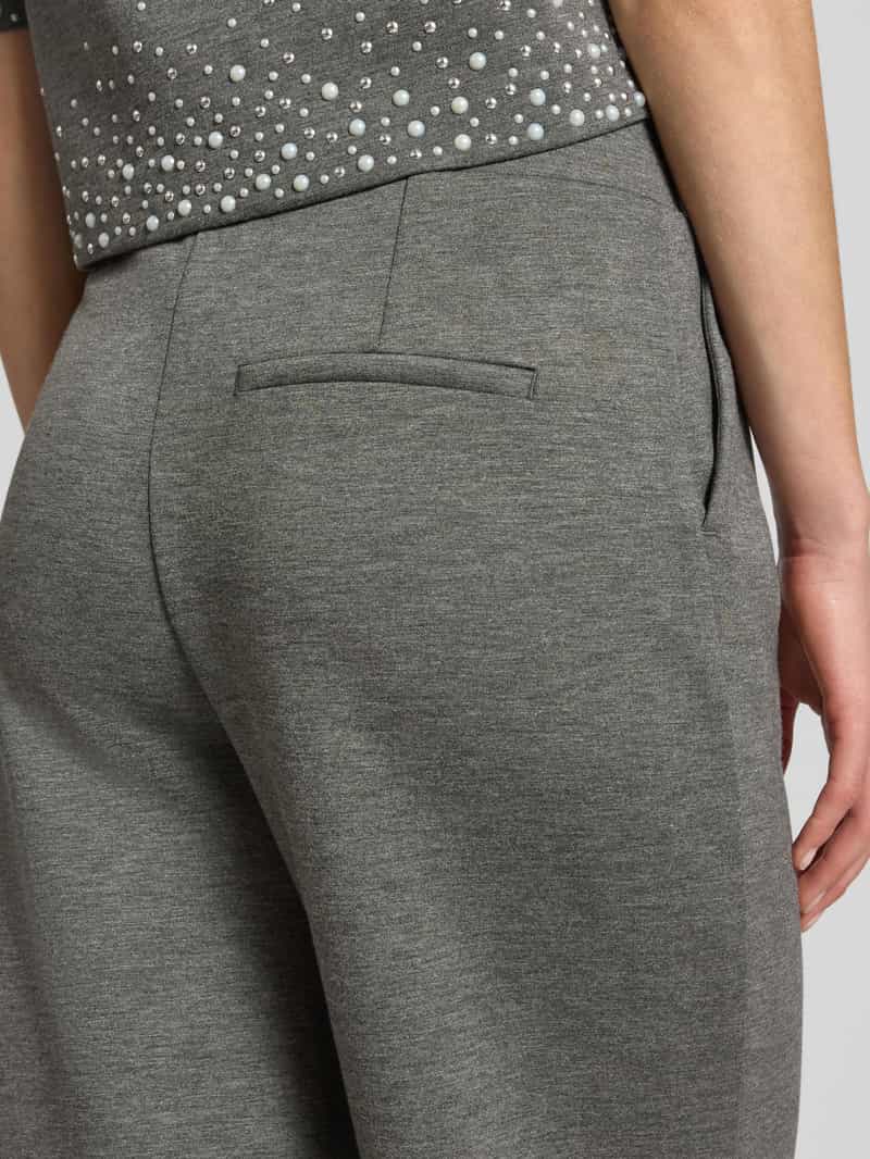 Rich & Royal Sweatpants van viscosemix met lengtenaden