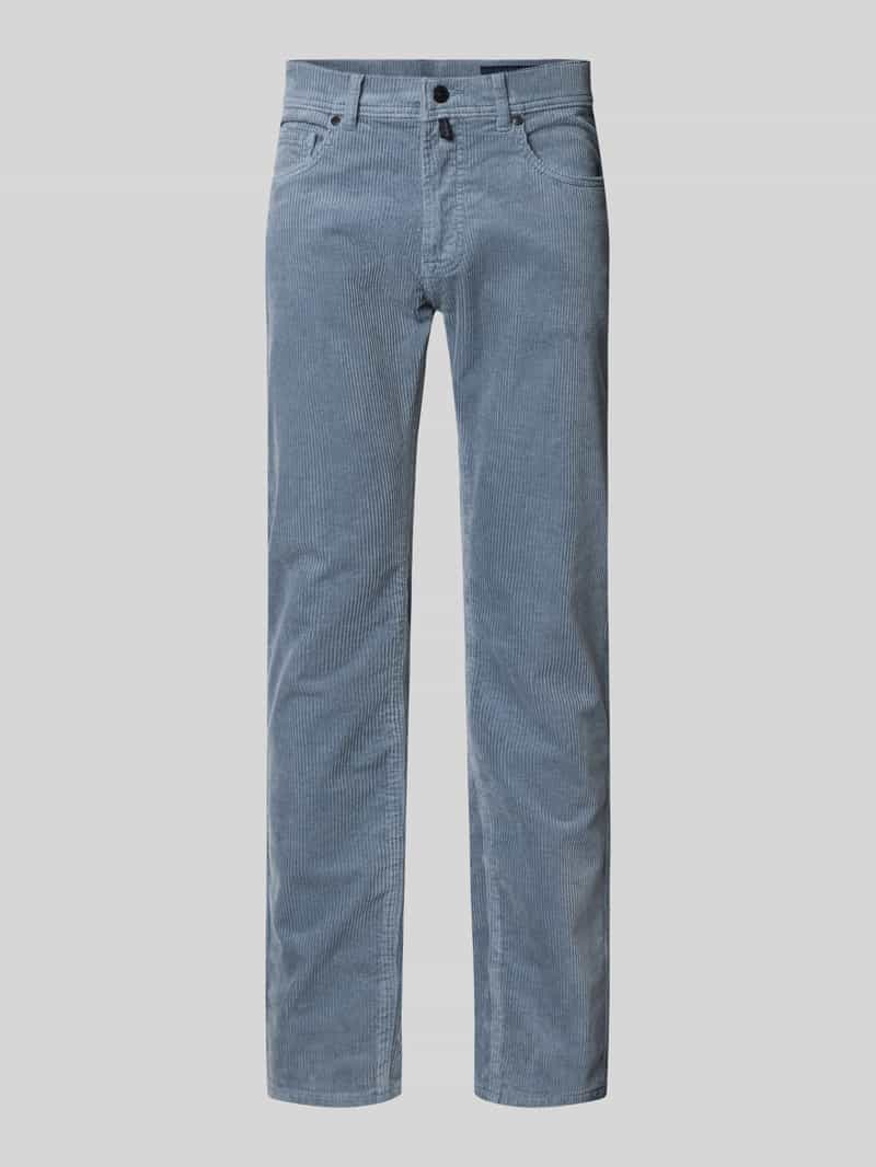 Pierre Cardin Slim fit corduroy broek model 'Laval'