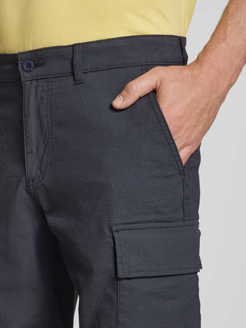 camel active Regular fit bermuda met cargozakken